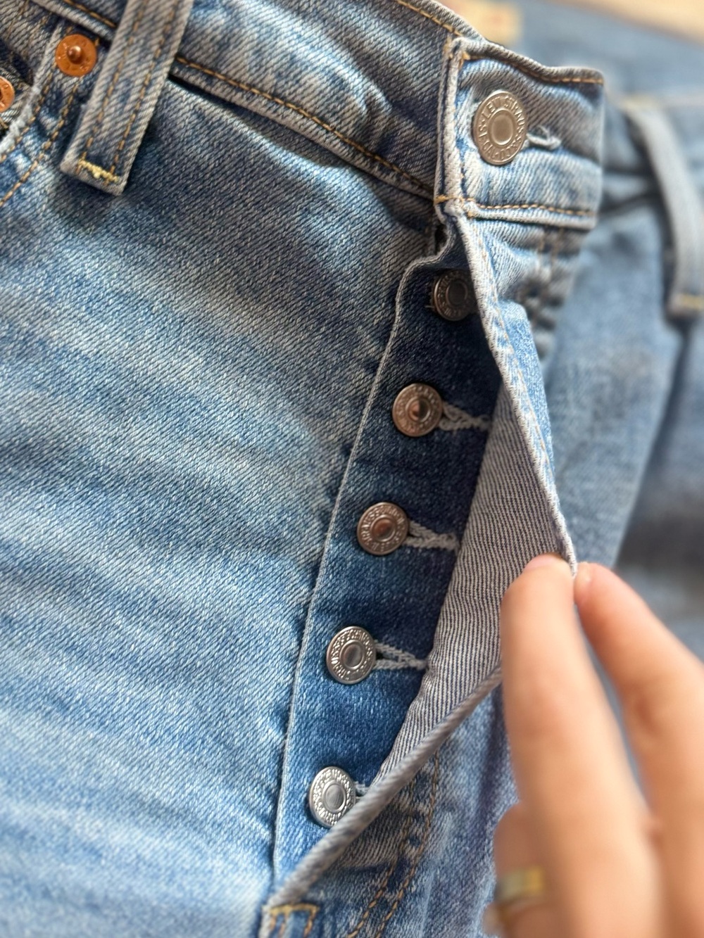 Levi's Ribcage  Straight Ankle Denim Jeans - Picture 7 of 10